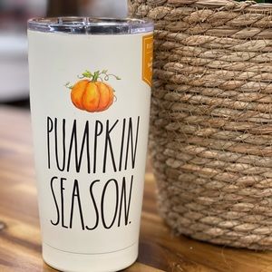 New-Never used Rae Dunn Tumbler. “Pumpkin Season”